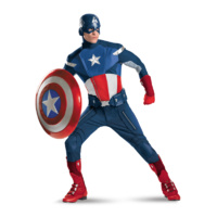 Captain America - Movie Replica Hire Costume*
