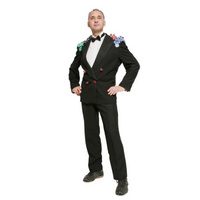 Card Dealer - Suit 1 Hire Costume*
