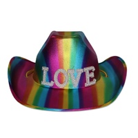 Cowboy Hat - Rainbow Love