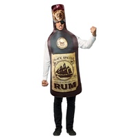 Get Real Rum Bottle Pirate Costume