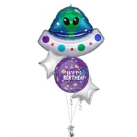 Alien Invasion Birthday Bouquet