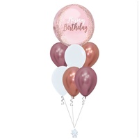 Blush Orbz Luxury Birthday Bouquet