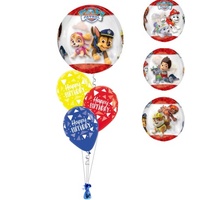 Paw Patrol Orbz Semi-Luxe Birthday Balloon Bouquet