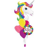 Rainbow Unicorn Love Birthday Bouquet