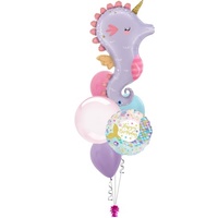 Seahorse Bubble Birthday Bouquet