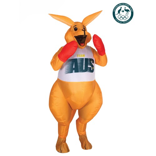 ONLINE ONLY:  Boxing Kangaroo Inflatable Adult Costume