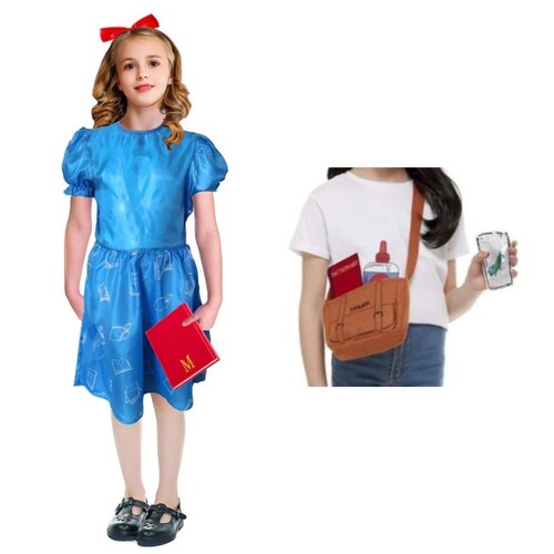 Matilda Inspired Kid's Costume [Size: 10-12 Years]