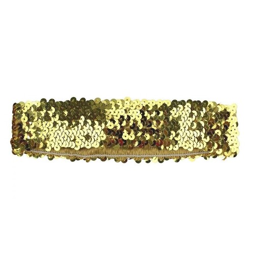 Disco Gold Sequin Headband