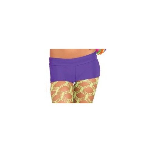 Booty Shorts - Neon Purple [Size: S-M]