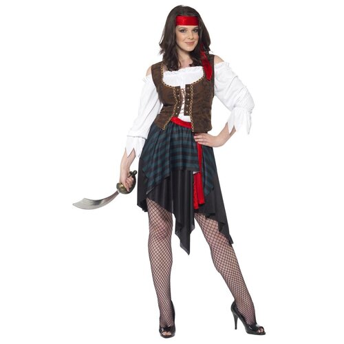 Pirate Lady Adult Costume [Size: S (8-10)]