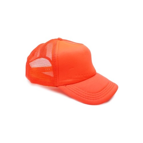 80s Fluro Cap - Neon Orange