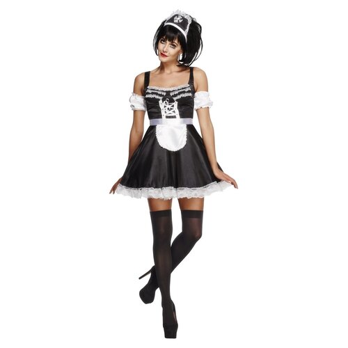 Flirty French Maid Adult Costume [Size: M (12-14)]