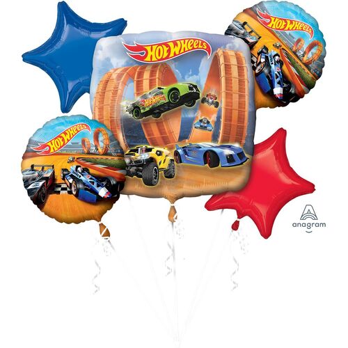 Hot Wheels Mega Foil Balloon Bouquet