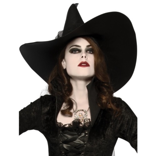 Classic Black Oversized Witches Hat