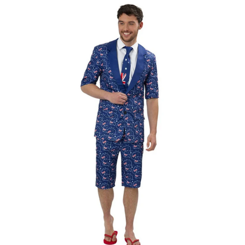 ONLINE ONLY:  Australian Flag G'Day Stand Out Suit [Size: Medium]