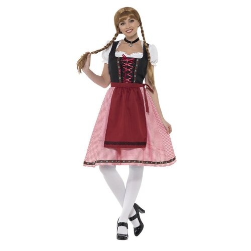 Bavarian Tavern Maid Adult Costume [Size: M (12-14)]