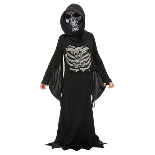 Skeleton Reaper Kid's Costume [Size: S (4-6 Yrs)]