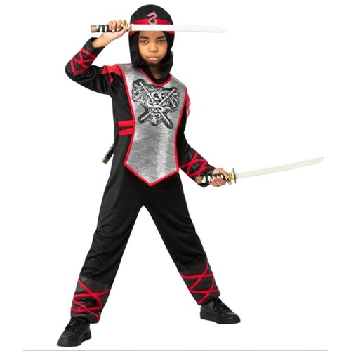 Deluxe Dragon Ninja Kid's Costume [Size: M (7-9 Yrs)]