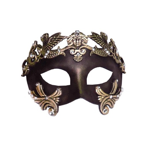 Gold Roman Masquerade Eye Mask