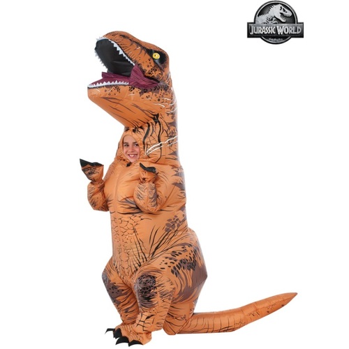 T-Rex Dinosaur Inflatable Kid's Costume - One Size 6+