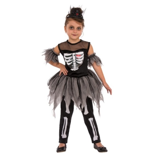 Skelerina Ballerina Girls Costume  [Size: L (8-10 Yrs)]