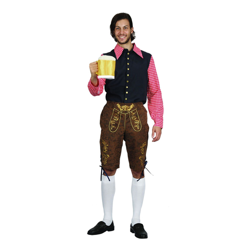 Bavarian Beer Man Oktoberfest Costume [Size: Medium]