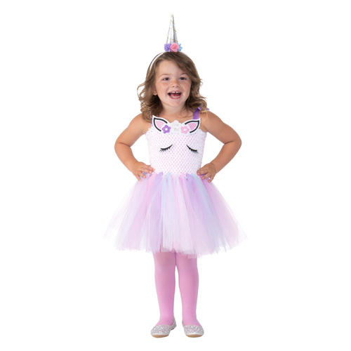 Pretty Pastel Unicorn Toddler Costume [Size: 1-2 Yrs]