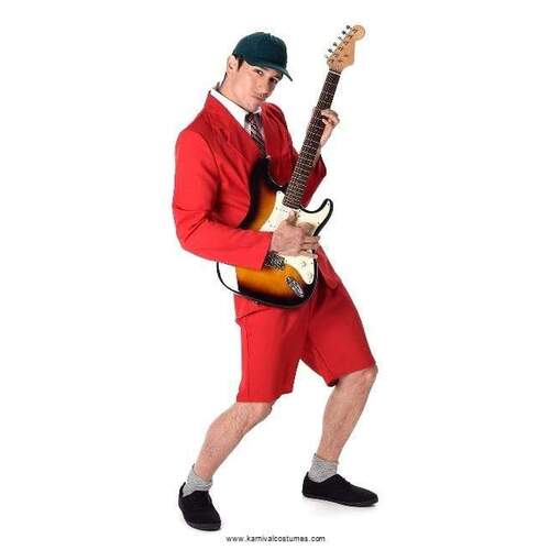 Aussie School Boy Rocker Adult Costume [Size: Large]