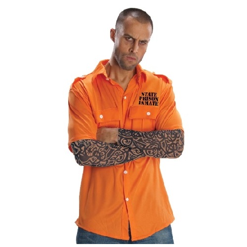 Tattooed Prisoner Men's Costume [Size: XL]