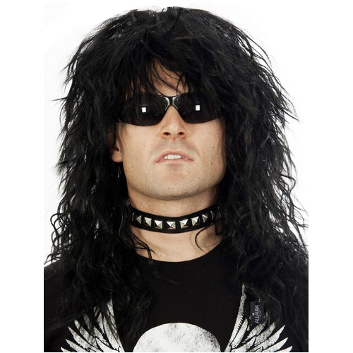 Black Glam Rock God Wig