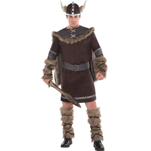 Viking Warrior Adult Costume [Size: M-L]