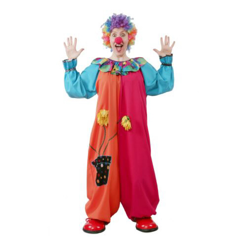 Clown Jumpsuit 1 Hire Costume*
