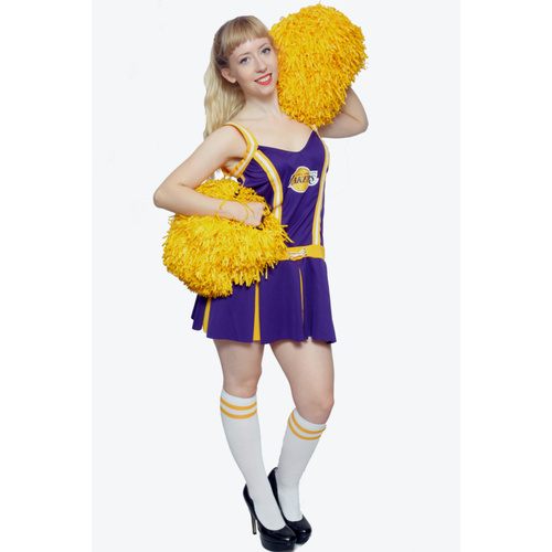 Cheerleader  Lakers Hire Costume*