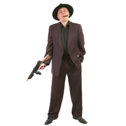 Gangster Suit 2 Piece - G36 Hire Costume*