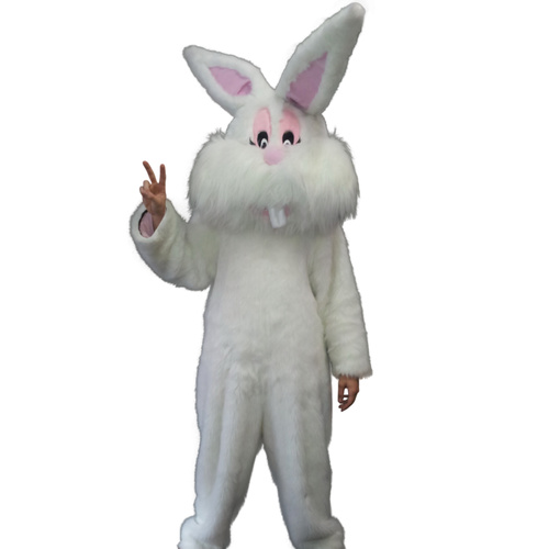 Easter Bunny Mascot - Full Face 2 Hire Costume*
