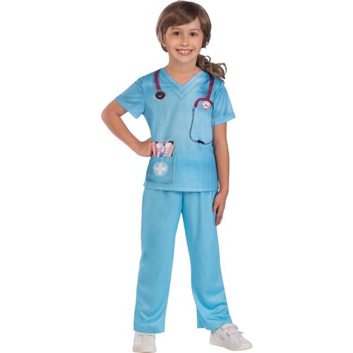 Sustainable Costume - Kids Doctor [Size: 8-10 Years]