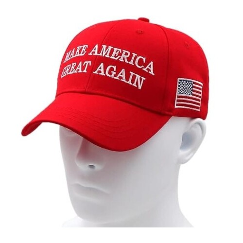 Red MAGA Trump Cap