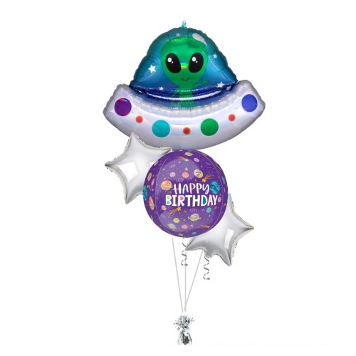 Alien Invasion Birthday Bouquet