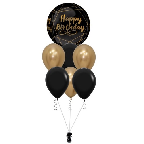 Elegant Orbz Luxury Birthday Bouquet