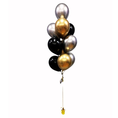 Standard Balloon Bouquet - 10 Stacked