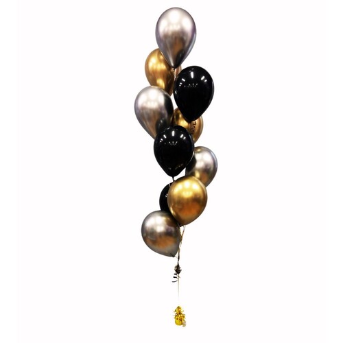 Standard Balloon Bouquet - 10 Staggered