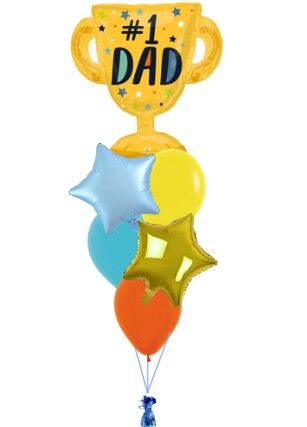#1 Dad Trophy Bouquet