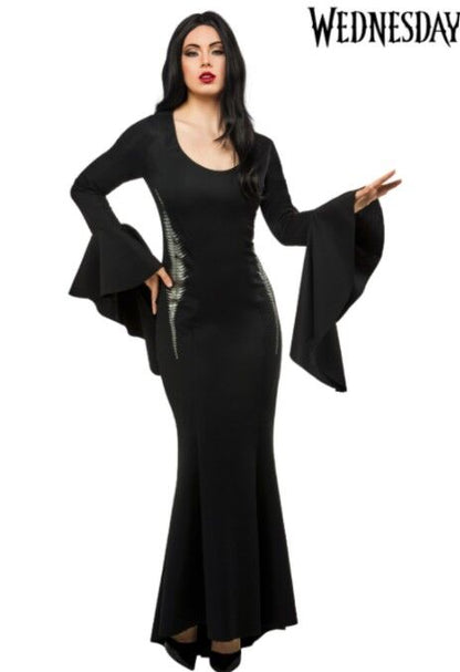 Wednesday Deluxe Morticia Adult Costume