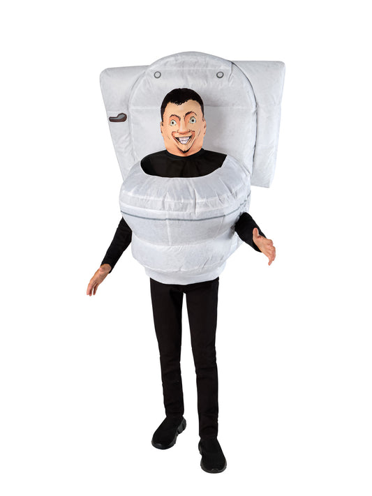 Skibidi Toilet Inflatable Kid's Costume - One Size 8+ Yrs