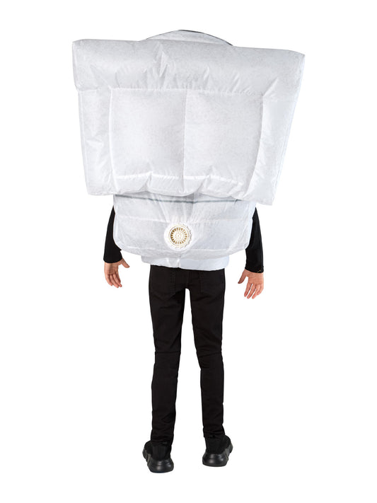 Skibidi Toilet Inflatable Kid's Costume - One Size 8+ Yrs