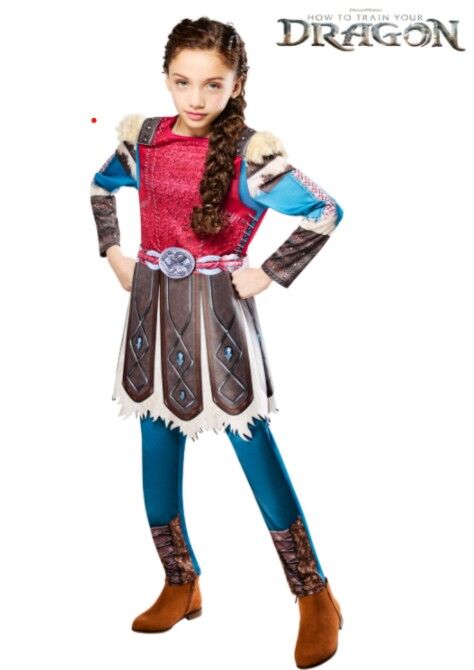 Astrid How to Train Your Dragon Kid's Battlesuit Costume