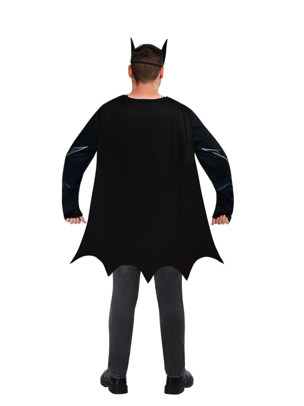 Batman Adult Top, Cape & Mask