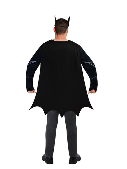 Batman Adult Top, Cape & Mask