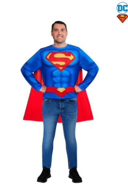 Superman Adult Costume Top & Cape