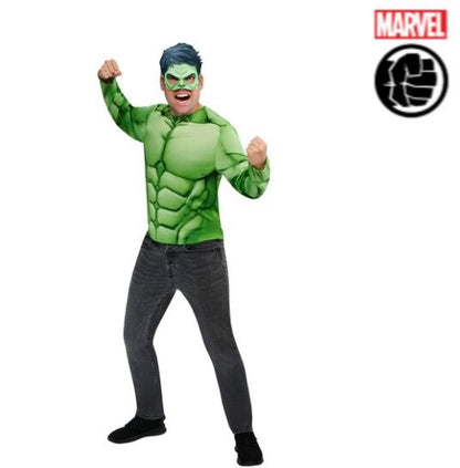 Hulk Adult Costume Top & Mask
